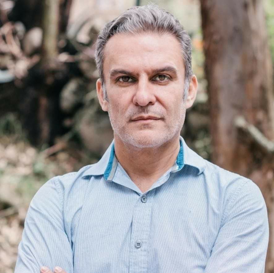 Portrait of José Serrano Salgado, former Minister of the Interior of Ecuador.